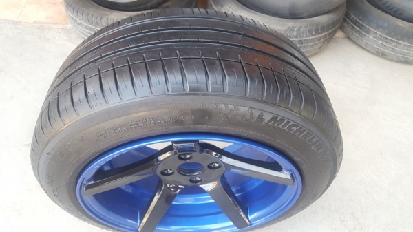 ขายล้อVOSSEN CV3 15 4รู100 หน้า8.25 ET25 ยางปี13 4 ล้อ