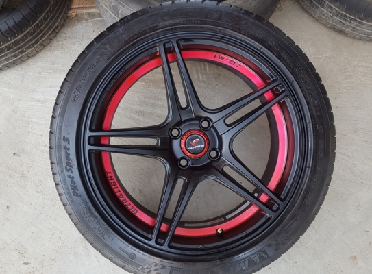 ขายล้อใหม่ YACHIYODA ขอบ17 LW-07 ยางปี14 4 ล้อ ขายล้อใหม่ YACHIYODA ขอบ17 LW-07 ยางปี14 4 ล้อ