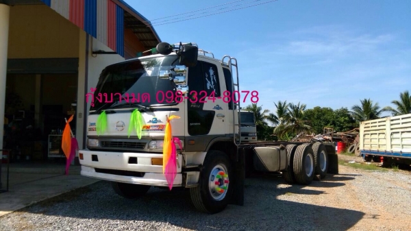 ขายหัวคัทซีสิบล้อ HINO 1J (ทู) เครื่อง 220 แรง ปี 44 เดิมๆ ตามรุ่น รับประกันความสวย ยางเรเดียนแท้ ทะเบียนพร้อม