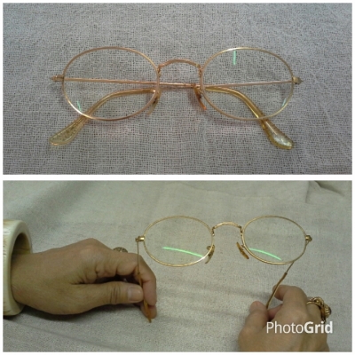 แว่นสายตายาว วินเทจ เรย์-แบน ยูเอสเอ ราคานักศึกษา! B&amp;L RAY-BAN USA ค่าสายตา +275