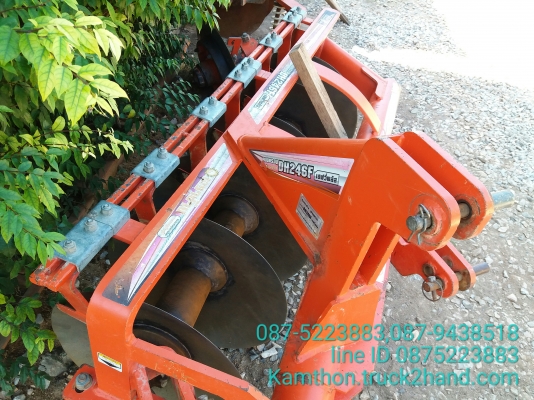 ปัญญาแทรคเตอร์..จัดมาให้ครับ ด่วน!!!คูโบต้า L4708พร้อมใบมีดคานบนSD181พร้อมผาน6&times;24  รถไร่ 100\%สภาพพร้อมใช้