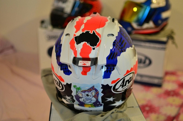 หมวก Arai ของแท้ 100\% จาก shop ญี่ปุ่น