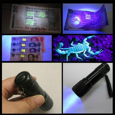 ไฟฉาย Blacklight แบลคไลท์ ตรวจลายน้ำธนบัตร