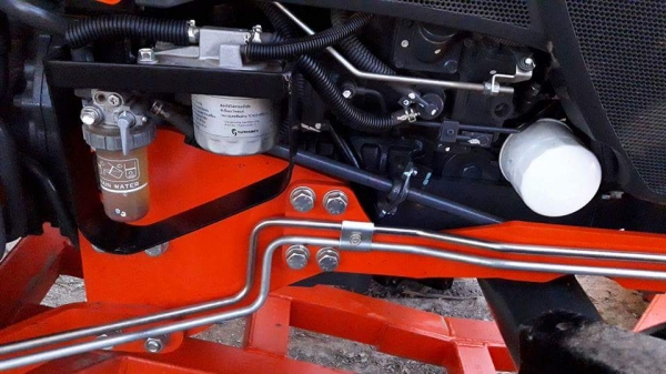 ขายรถไถคูโบต้า  KUBOTA   L 3608SP พร้อมชุดใบมีดดันหน้าคานล่าง  ผาน 6X22