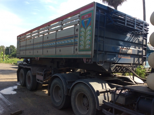 หางเซมิดั้ม2เพลายาว7.50เมตร อู่หน้าพระลานพร้อมใช้ไม่เคยล้ม