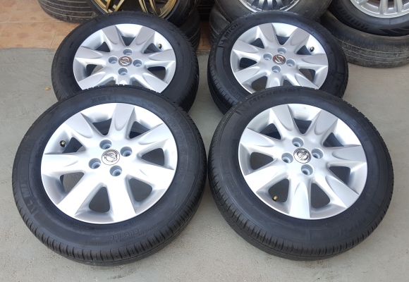 ขายล้อNISSAN March 15 ยางปี14  4 ล้อ