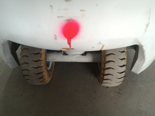 ขายโฟล์กลิฟท์ไฟฟ้า TOYOTA 3FB7 เก่านอก ราคาถูก