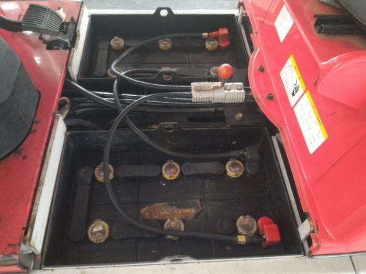 ขายโฟล์กลิฟท์ไฟฟ้า TOYOTA 3FB7 เก่านอก ราคาถูก