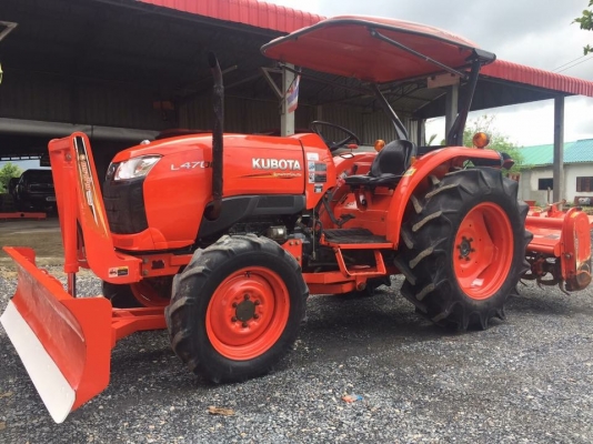 ขายรถไถคูโบต้า L4708 ทำงาน 600 ชั่วโมง ราคา 398,000 บาท ขายพร้อมอุปกรณ์ใบมีดดันดินหน้าและผานพรวน สนใจโทร 081-9136451 , 099-0687668 ขอดูรูปเพิ่มเติมทาง line:bo6451 ค่ะ