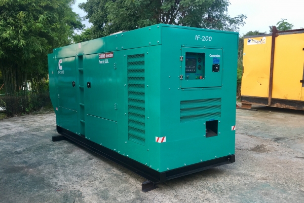 เครื่องปั่นไฟ250kva.cummins USA.รับประกัน12เดือน