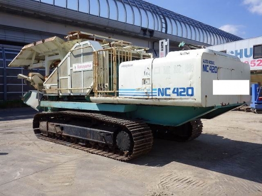 Nakayama Mobile Crusher รุ่น NC420 ปี 1993 (ตัวเดียวกับ Hitachi HR420) จากญี่ปุ่น