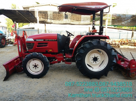 ปัญญาแทรคเตอร์ จัดให้ครับ ยันม่า EF494T ใบมีดคานล่างพร้อมโรตาลี่โชคชัย1.8ม. สภาพเดิมๆพร้อมใช้ จัดส่ง อ.กุฉินารายณ์ จ.กาฬสิน