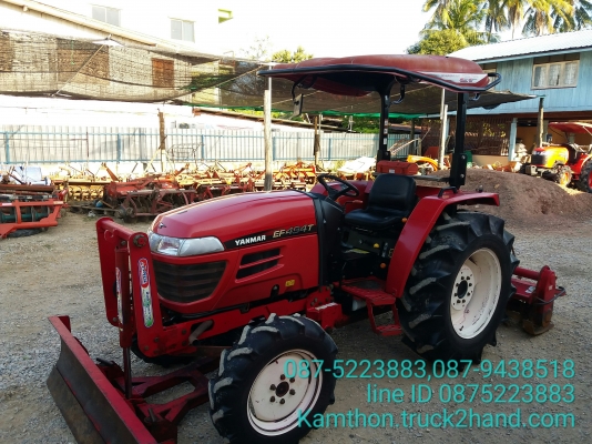 ปัญญาแทรคเตอร์ จัดให้ครับ ยันม่า EF494T ใบมีดคานล่างพร้อมโรตาลี่โชคชัย1.8ม. สภาพเดิมๆพร้อมใช้ จัดส่ง อ.กุฉินารายณ์ จ.กาฬสิน