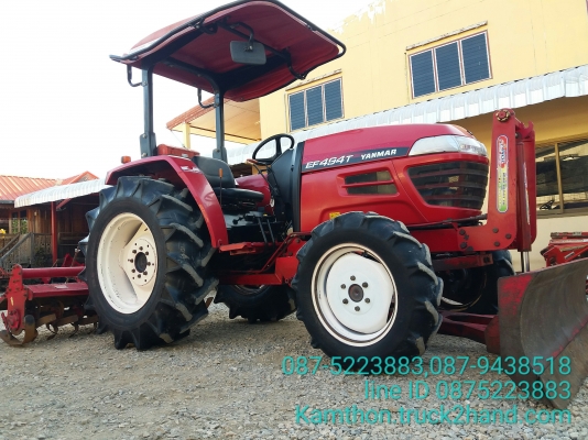 ปัญญาแทรคเตอร์ จัดให้ครับ ยันม่า EF494T ใบมีดคานล่างพร้อมโรตาลี่โชคชัย1.8ม. สภาพเดิมๆพร้อมใช้ จัดส่ง อ.กุฉินารายณ์ จ.กาฬสิน