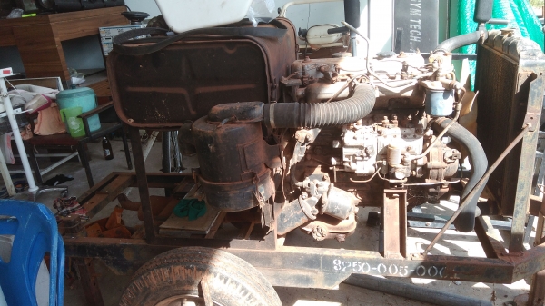 ขายเครื้องยนต์ isuzu 4BC2