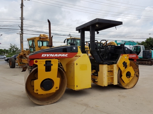ขายรถบดอัดสั่นสะเทือน 10 ตัน DYNAPAC CC422 นำเข้าจากประเทศอเมริกา สภาพสวย ไม่เคยใช้งานในไทย