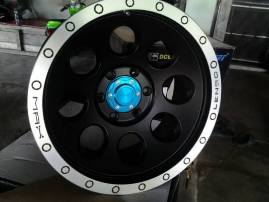 แม็กLENSO MAX1  ลายหยดน้ำ ขอบ18