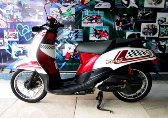 Fino สีขาวแดง เกย์แยก เครื่องยนต์เดิมๆ แถม 3 รายการ 19900