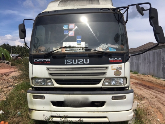 รถอีซูซุ 10 ล้อ ( หัวลาก ) GXZ 320 แรงม้า. ปี 50. , ( ขาย แม่ , ลูก. ) สนใจติดต่อ 081 - 6079515