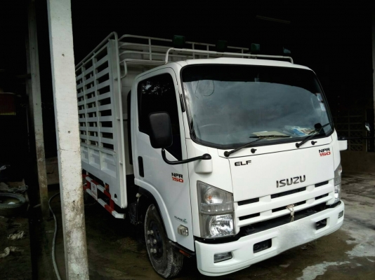 รถอีซูซุ 6 ล้อ NPR 150 แรงม้า. ปี 58. , ( รถวิ่ง 1x,xxx กม. ) สนใจติดต่อ 081 - 6079515