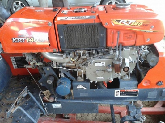 รถไถ่สวยๆๆ14แรง ดันหน้าพาล4คราด ล้อเหล้ก