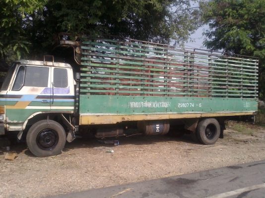 ขายหกล้อ หัวเดิม ครัชซีเดิม เครื่องเดิม รถห้างแท้ๆรถสวยเดิมๆ ยาว 7 เมตรครึ่ง พร้อมใช้งาน Hino FF177 KA เครื่อง EH700  ซื้อไปไม่ต้องทำอะไร ใช้งานได้เลย