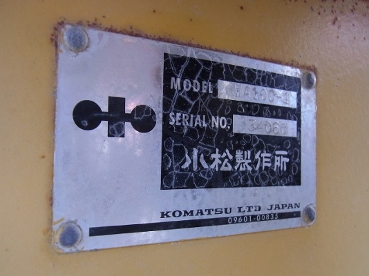 รถตักล้อยาง  WA100-1-34060  ชั่วโมงน้อย  ซีเรียลสูงมาก  กำลังเดินทางเข้าไทย  โทร.081-373-0059