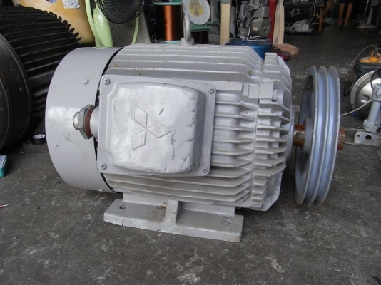 ขายมอเตอร์ Mitsubishi 20 HP. 900 RPM. 380 V สภาพสวยมาก พร้อมใช้งาน รับประกันคุณภาพ