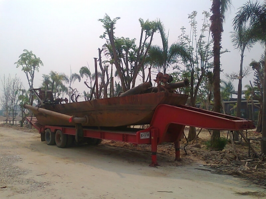 ขายด่วน..เรือดูดทราย HINO EF V8 เครื่อง ฮีโน่ 550 แรงม้า สภาพสวย พร้อมใช้งาน .