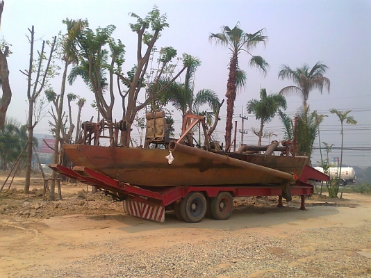 ขายด่วน..เรือดูดทราย HINO EF V8 เครื่อง ฮีโน่ 550 แรงม้า สภาพสวย พร้อมใช้งาน .