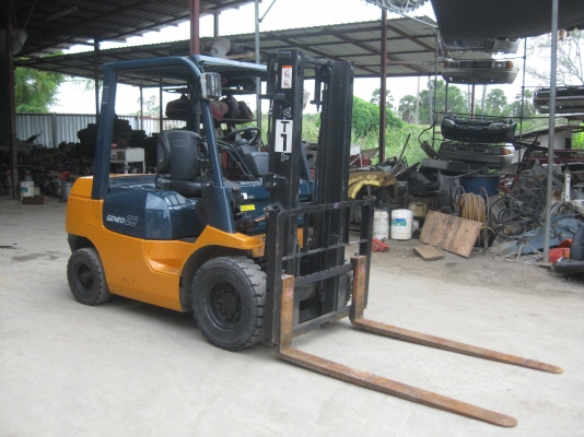 ขายรถยกFORKLIFT TOYOTA 7FGL25 E.5K 2.5TONพร้อมใช้งาน