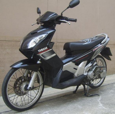 ขายYamaha Nouvo mx สีดำ จดทะเบียนปี48  พรบ.หมด ม.ค.56
