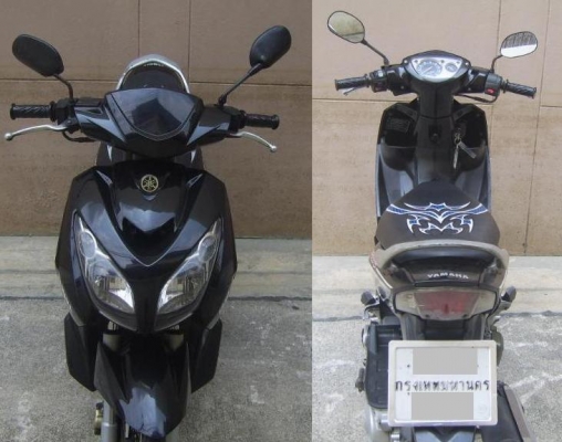 ขายYamaha Nouvo mx สีดำ จดทะเบียนปี48  พรบ.หมด ม.ค.56
