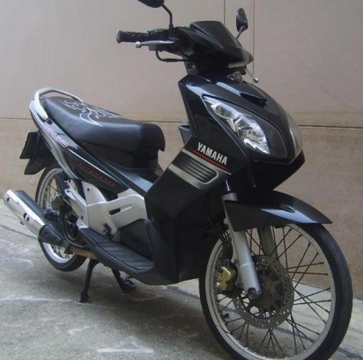 ขายYamaha Nouvo mx สีดำ จดทะเบียนปี48  พรบ.หมด ม.ค.56