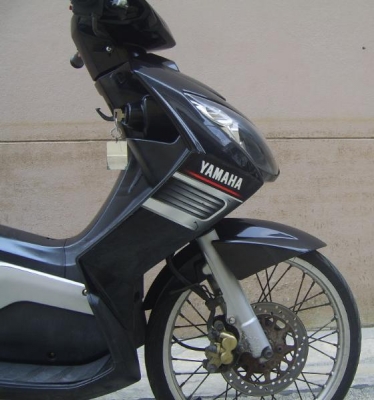 ขายYamaha Nouvo mx สีดำ จดทะเบียนปี48  พรบ.หมด ม.ค.56