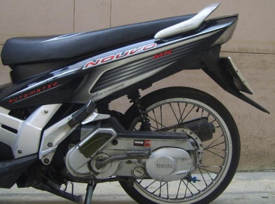 ขายYamaha Nouvo mx สีดำ จดทะเบียนปี48  พรบ.หมด ม.ค.56