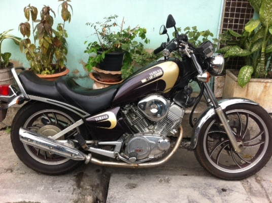 ขาย yamaha Xv 400 ทะเบียนแท้ ชุดโอนครบ โอนได้ หรือ รับแลก CBR 150i