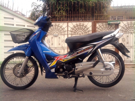 ขออนุญาติขาย HONDA WAVE125R U-Box มือเดียว สีน้ำเงินดำ