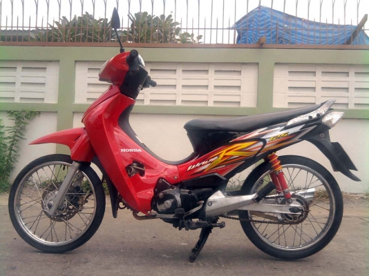 ขออนุญาติขาย HONDA WAVE125R U-Box มือเดียว สีแดงดำ