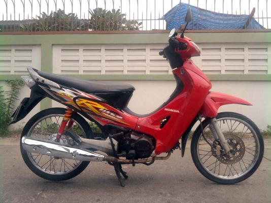 ขออนุญาติขาย HONDA WAVE125R U-Box มือเดียว สีแดงดำ