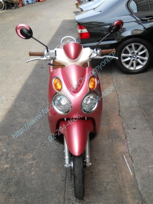 SUZUKI JELATO 125CC ปี 2012 สภาพเดิมๆ สีชมพู สดใส น่ารักค่ะ