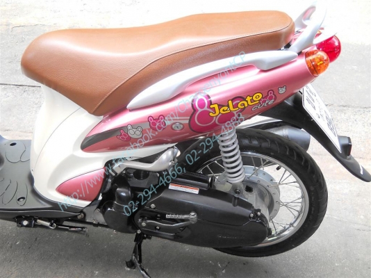 SUZUKI JELATO 125CC ปี 2012 สภาพเดิมๆ สีชมพู สดใส น่ารักค่ะ