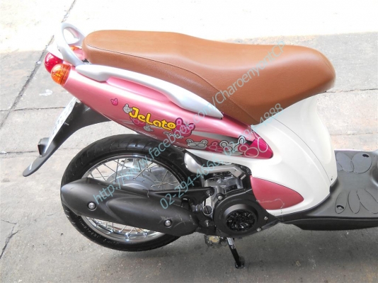 SUZUKI JELATO 125CC ปี 2012 สภาพเดิมๆ สีชมพู สดใส น่ารักค่ะ