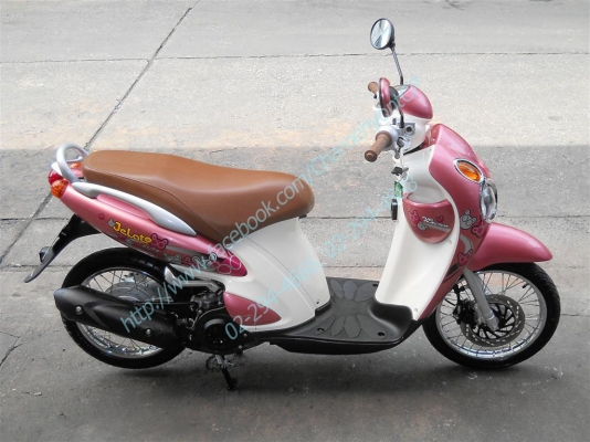 SUZUKI JELATO 125CC ปี 2012 สภาพเดิมๆ สีชมพู สดใส น่ารักค่ะ