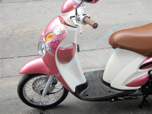 SUZUKI JELATO 125CC ปี 2012 สภาพเดิมๆ สีชมพู สดใส น่ารักค่ะ