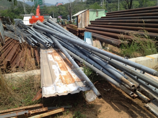 ขายเสาไฟฟ้า เหล็กชุบกัลวาไนท์ ยาว 12 เมตร สภาพดีทุกต้น ไม่มีคด.... ขายเสาไฟฟ้า เหล็กชุบกัลวาไนท์ ยาว 12 เมตร สภาพดีทุกต้น ไม่มีคด....