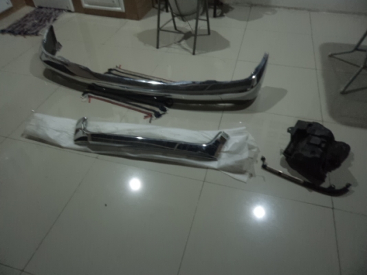 ขายกันชนหน้าชุบ สปอตคูเซอร์ แท้ใหม่