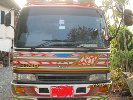 **ขายด่วน**หกล้อดั้มฮีโน่195HO7DหัวJO ระบบเซ็นทรันล็อก กระจกไฟฟ้าครบครัน ต่อรองได้เจ้าของขายเอง