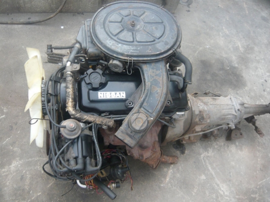 ขายเครื่องยนต์เบนซินขับหลังใส่รถกระบะ 12550 บาท