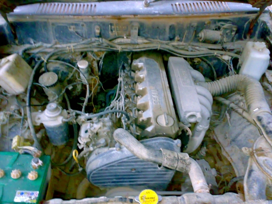 ขายรถน้ำ เฉินหลงแคป เครื่อง RD28  6 สูบ ดีเซล